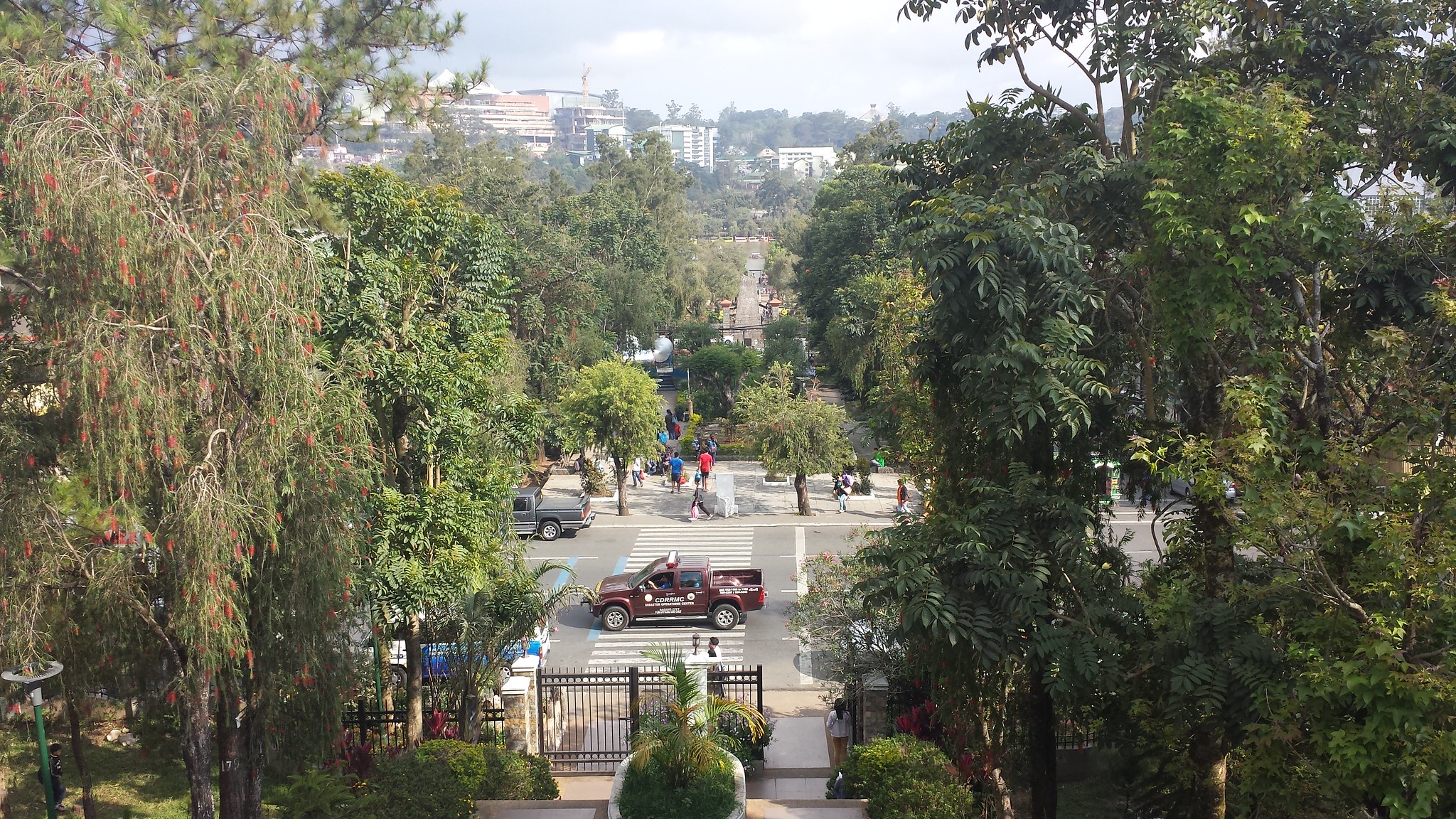 baguio city hall view timothy takemoto, baguio city green spots