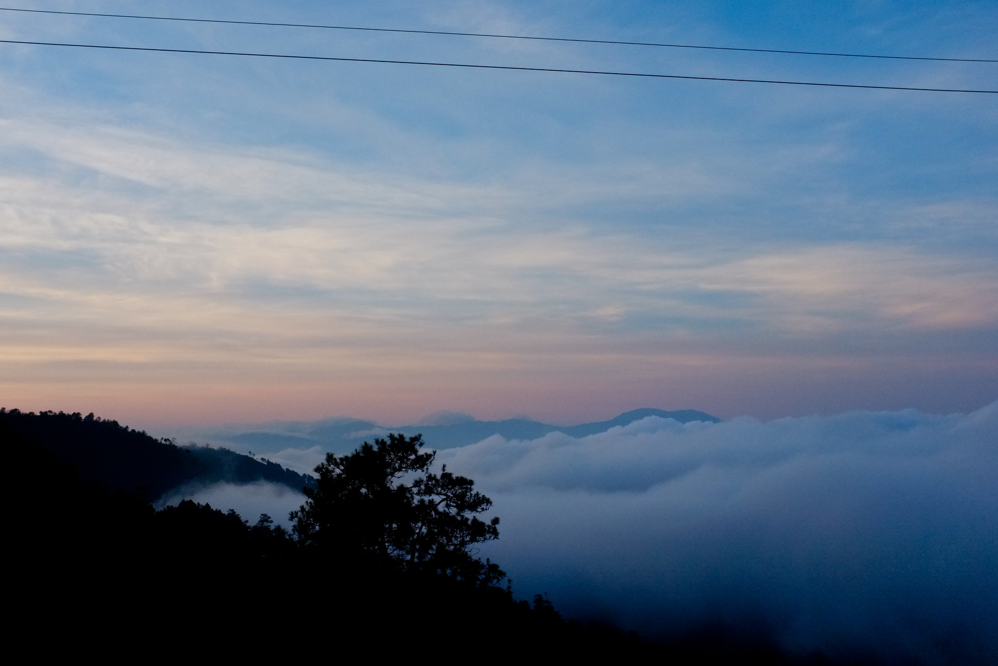 baguio fog cold weather